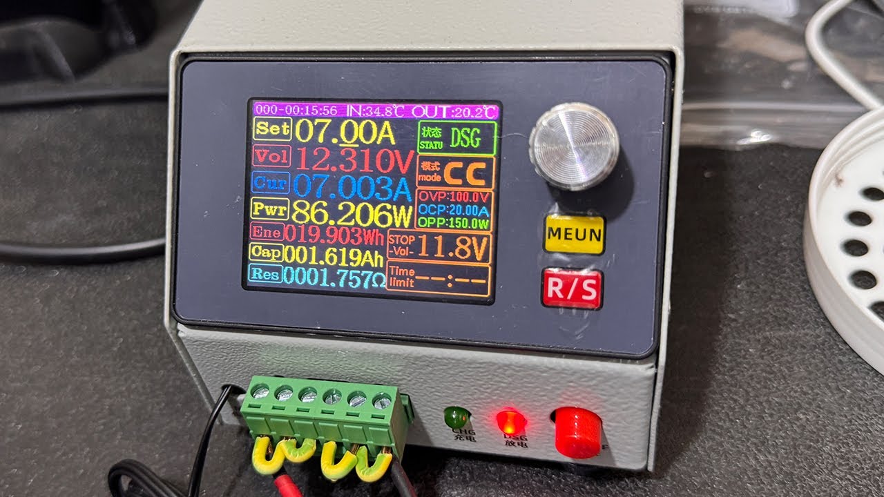 Battery Capacity Tester Load DC Discharge 150W Aliexpress Find