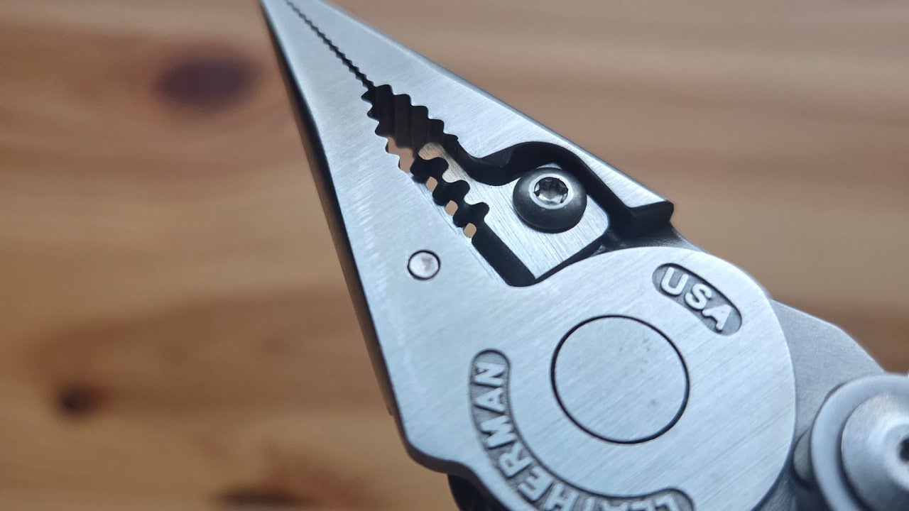 Как сделать собственные вставки для зачистки проводов Leatherman! #Leatherman #мультитул #Edc #ав...