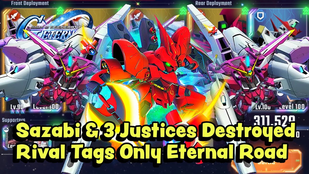 Eternal Road Rival Tags Only, уровень сложности Expert (SD G Generation Eternal)