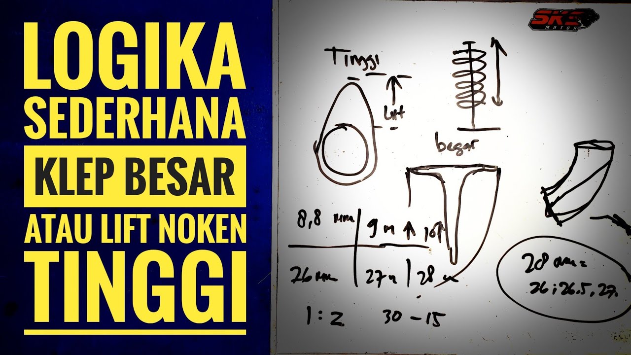 Klep besar Vs Angkatan noken as tinggi ??? Pilih sesuai kebutuhan