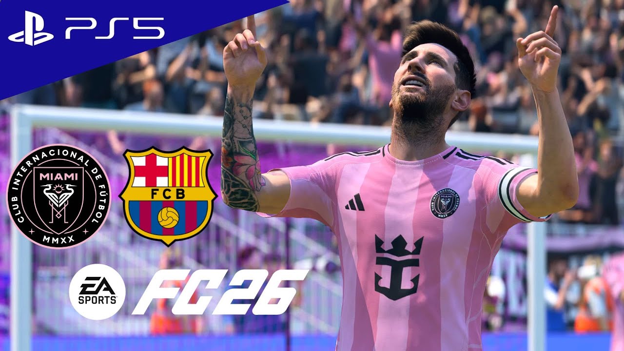 FC 26 - Inter Miami vs. Barcelona - Messi vs. Yamal Full Match 25/26 | PS5 [4K60 FPS]