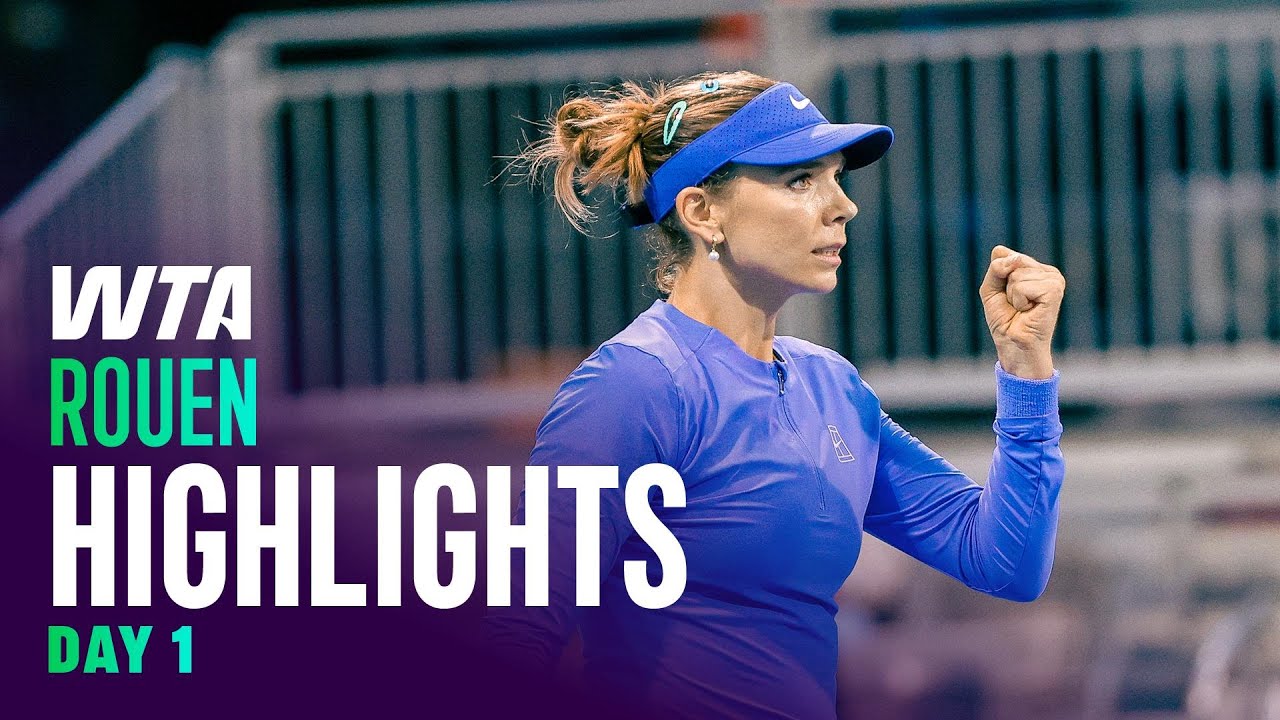Первый день в Руане: Бултер, Ли и другие | Обзор матчей WTA