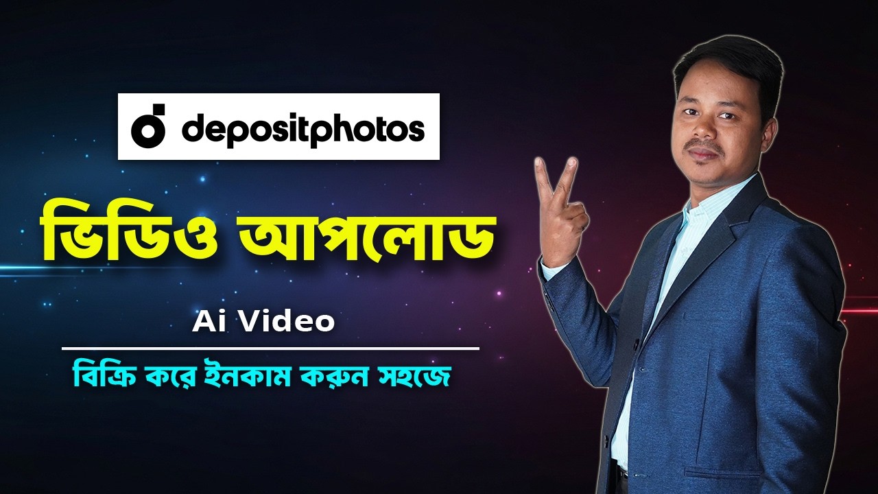 Depositphotos AI Video Upload Tutorial 2026 | AI Video Sell & Earn Money Online Bangla