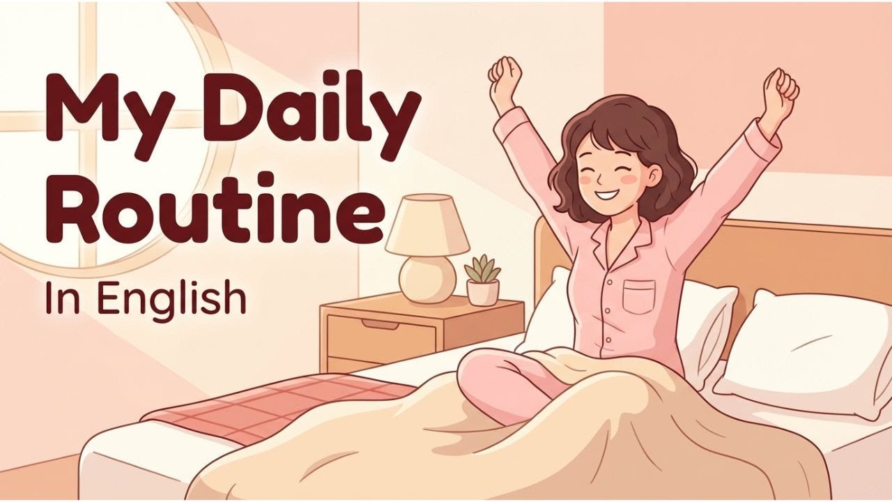 Learn to speak English by talking about your daily life. Easy and clear podcast.