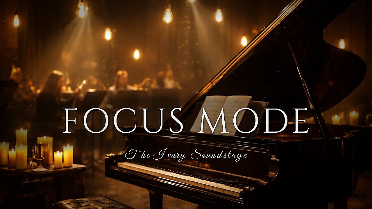 Tranquil Modern Classical Piano | Quiet Emotional Crescendos | Wide Hall Reverb
