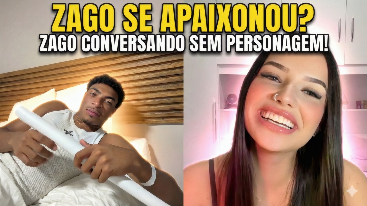 ZAGO ESQUECEU DO SEU PERSONAGEM COM ELA!!ZAGO SE APAIXONOU! ZAGO LIVE VOID