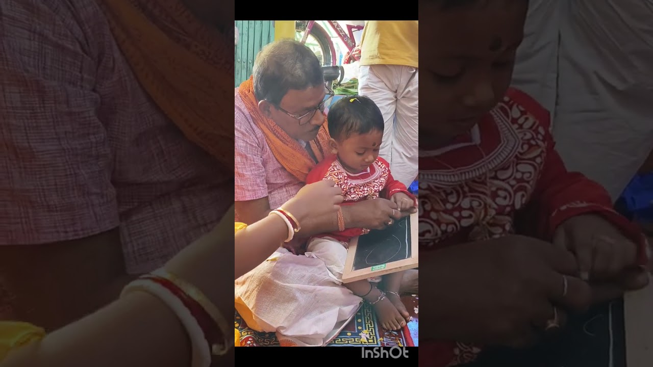 সরস্বতী পূজার একটা ছোট্ট ব্লক কেউ মিস করো না #foryourpage #cutebaby #plz_subscribe_my_channel 