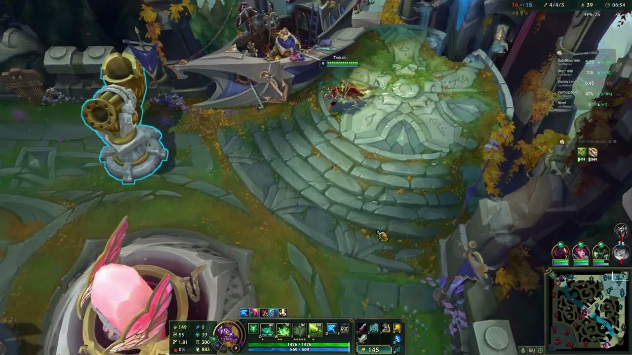 Twitch en URF - Que mal inicio, pero tremenda papeada