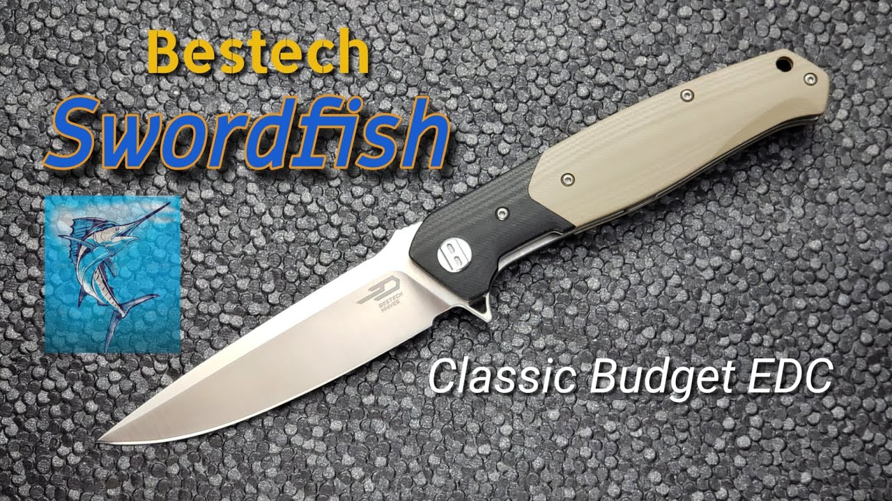 Bestech Swordfish - Classic Budget EDC Flipper