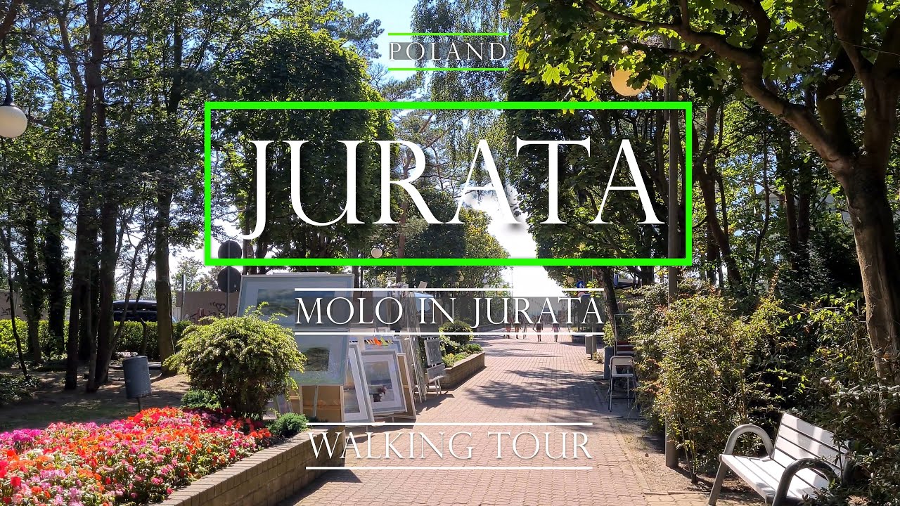 [4K] POLAND MOLO IN JURATA WALKING TOUR/SPACER NA MOLO W JURACIE