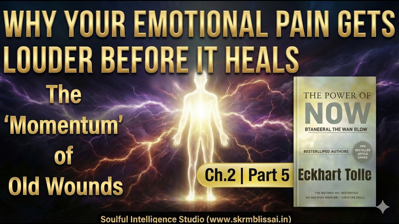 Why Pain Gets Louder Before It Heals (This Is Normal) | Power of Now Explanation | 2.5