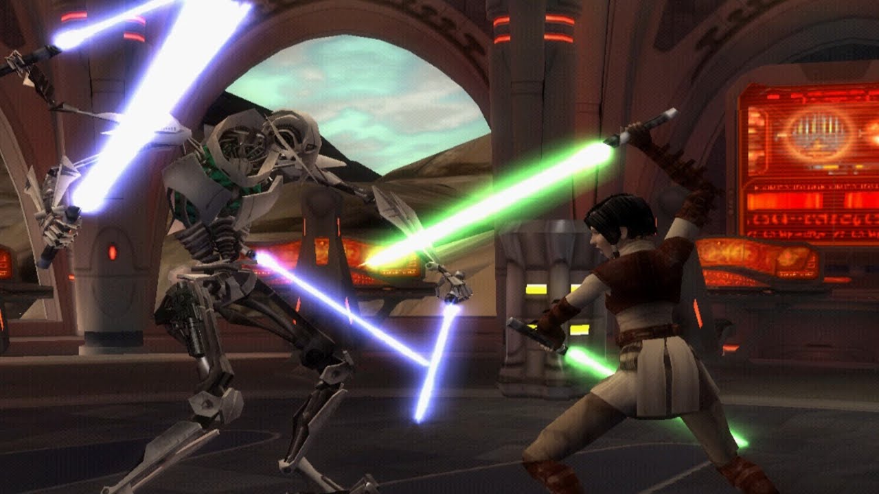 Star Wars Episode III General Grievous PS2 Gameplay | Grievous vs Serra Keto