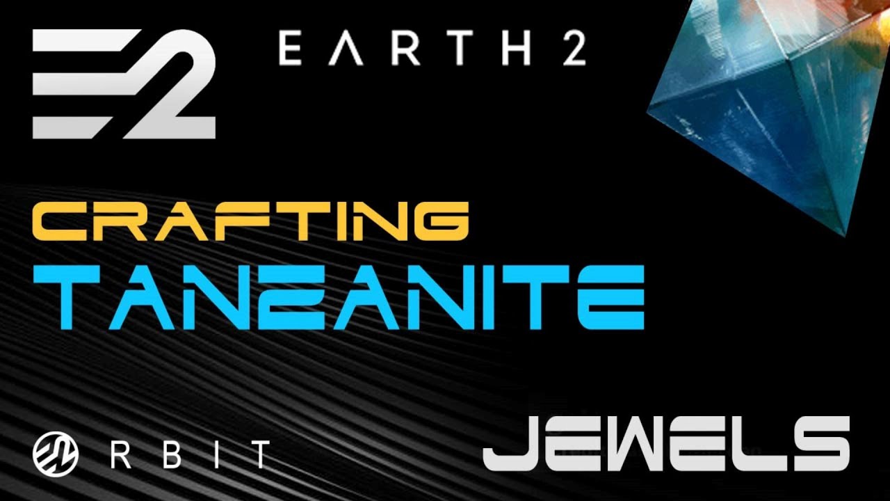 Crafting Tanzanite Jewels - Earth2 (E2) Metaverse