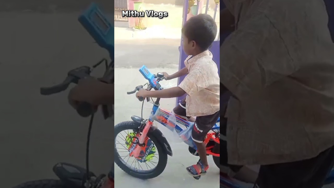 New Cycle Gifted By My Mama🤩🎉🥳 #Shorts #MithuVlogs