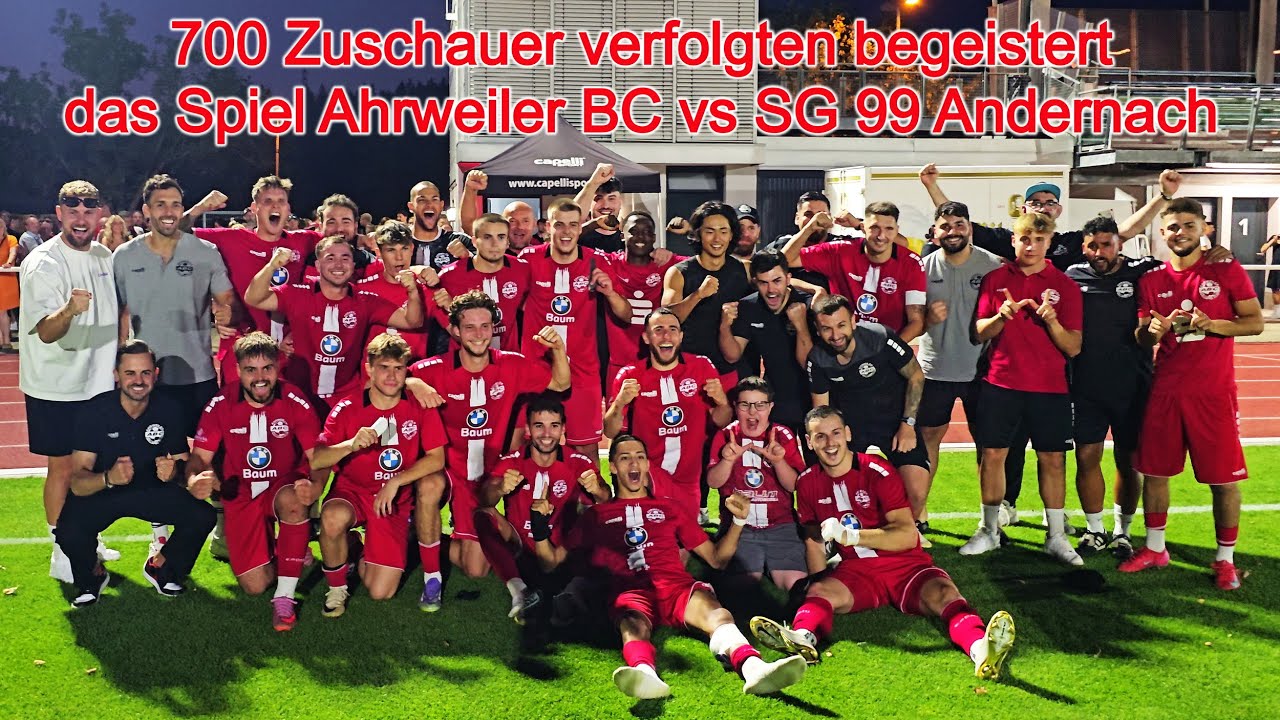 Ahrweiler BC | 2. Spieltag gegen SG 99 Andernach | 15.08.2025