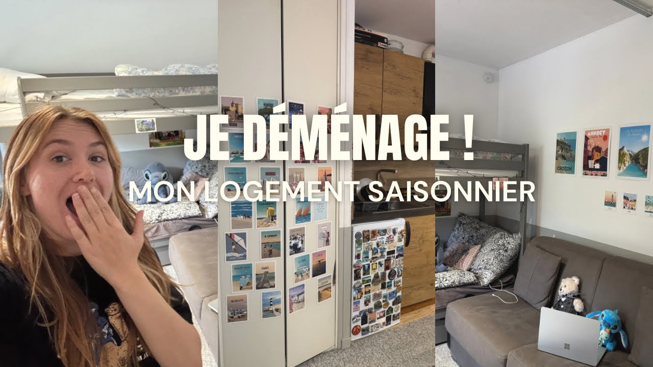 APPARTEMENT TOUR  🔑 - MON LOGEMENT SAISONNIER
