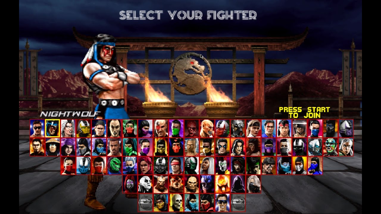 Mortal Kombat Project Powered 1.4 nightwolf