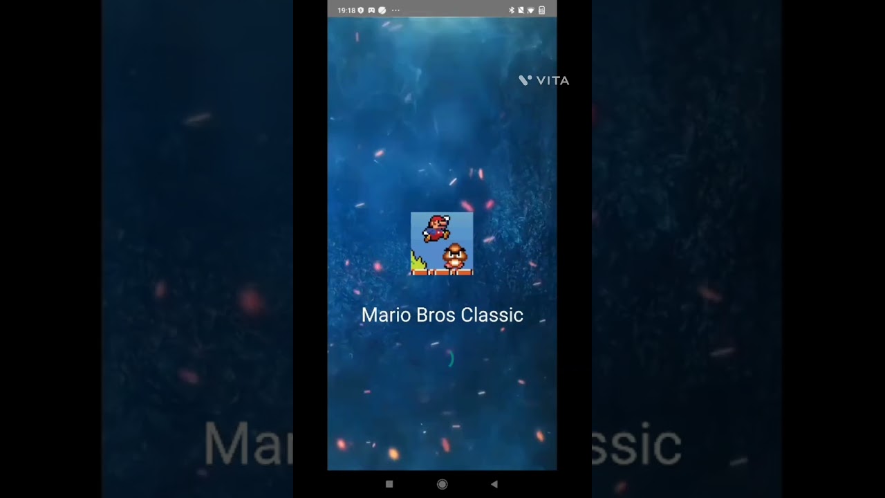 Playing Mario Bros Classic!