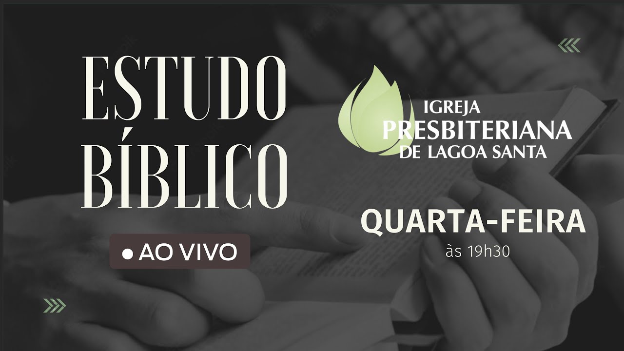 Estudo Bíblico | Às 19h30 | A Verdadeira Espiritualidade - Rev. Ricardo Henrique