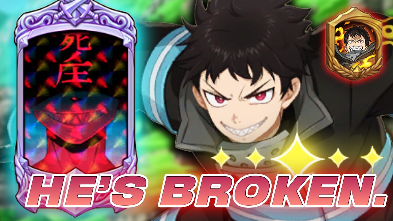 FIRE FORCE COLLAB SHINRA IS INSANE  - Seven Deadly Sins Grand Cross