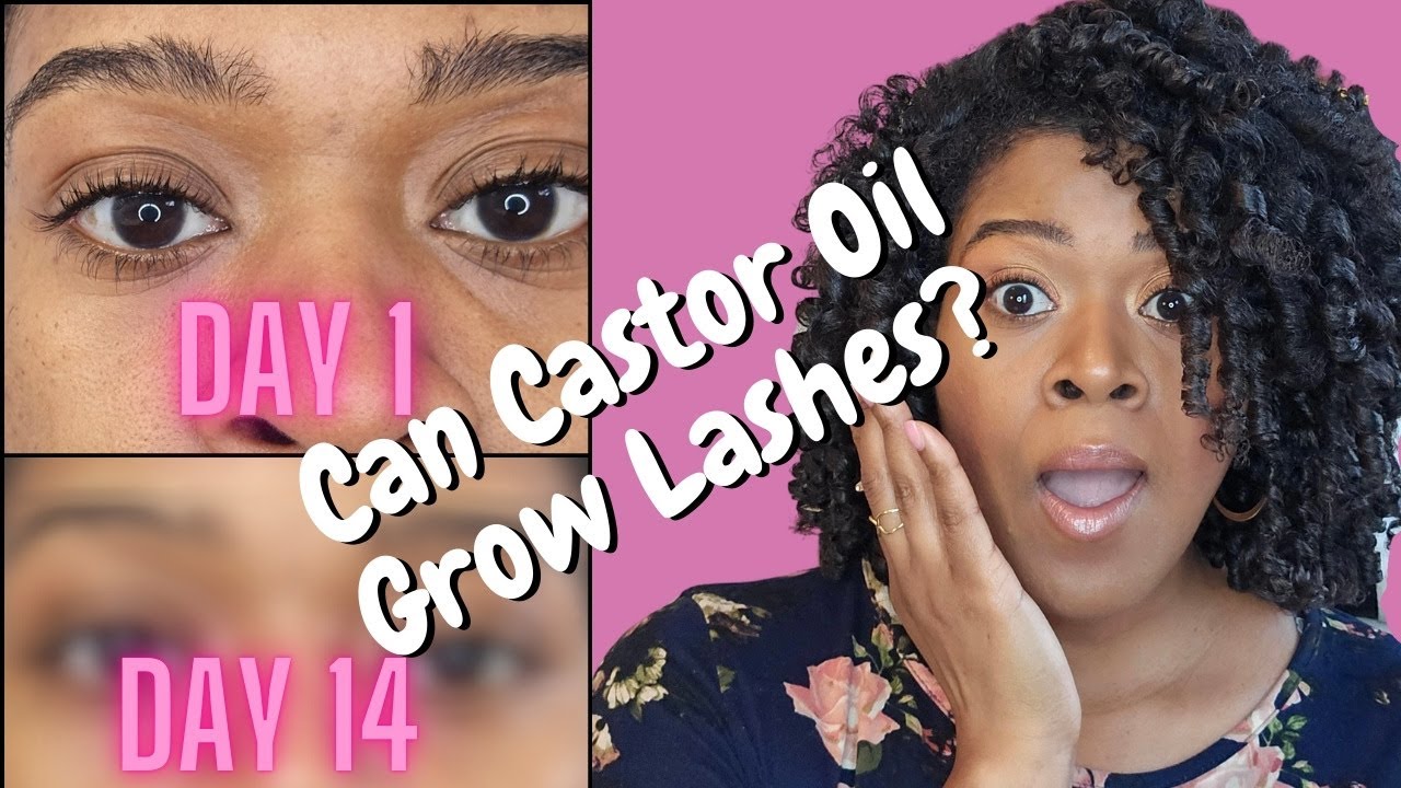 I Used CASTOR OIL on My Lashes for 14 Days | Before & After