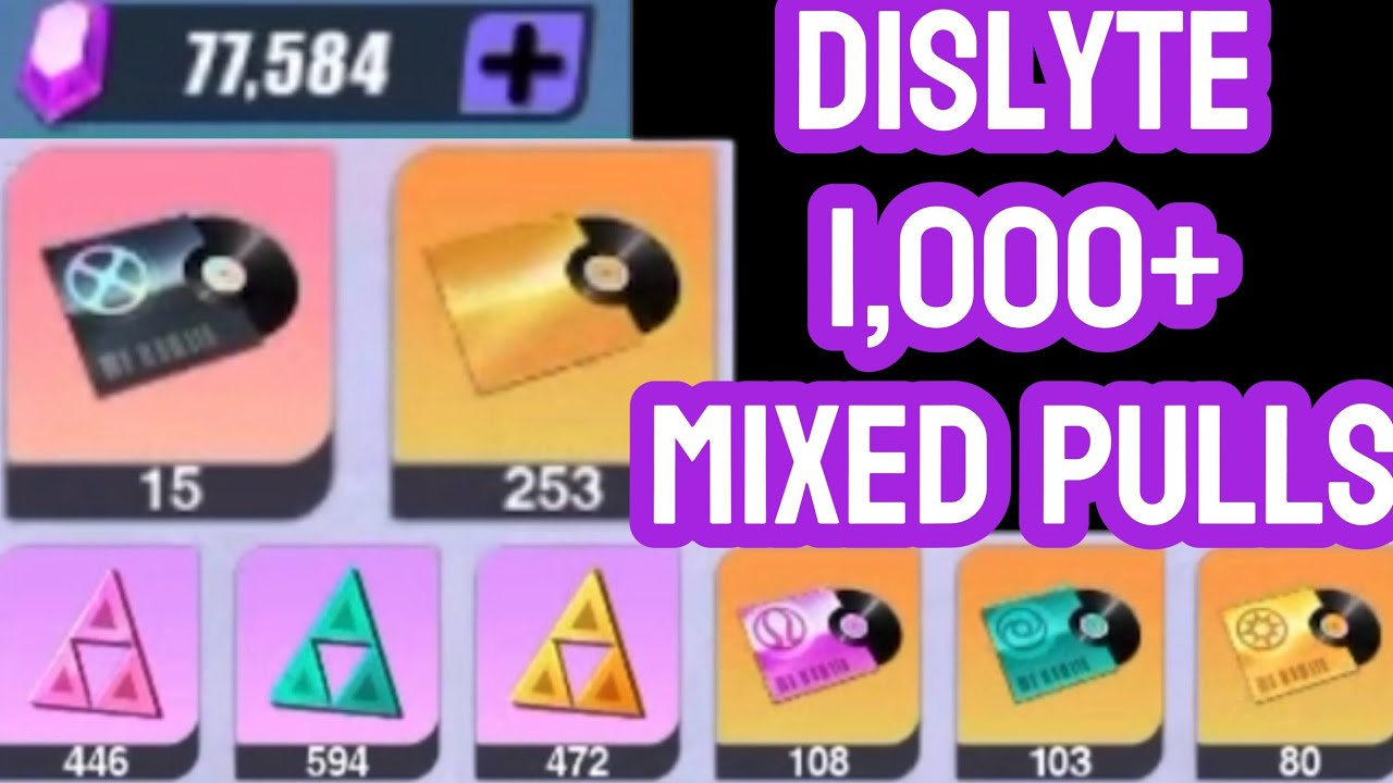 1,000+ Gacha Pulls in DISLYTE | 253 GR 77.5K NC | no commentary | BGM | DislyteTV