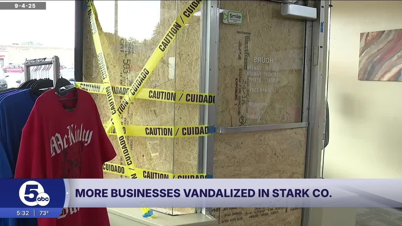 Businesses on alert as Stark County break-ins continue