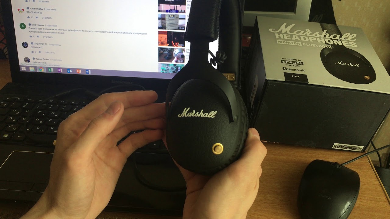 Marshall Monitor Bluetooth обзор