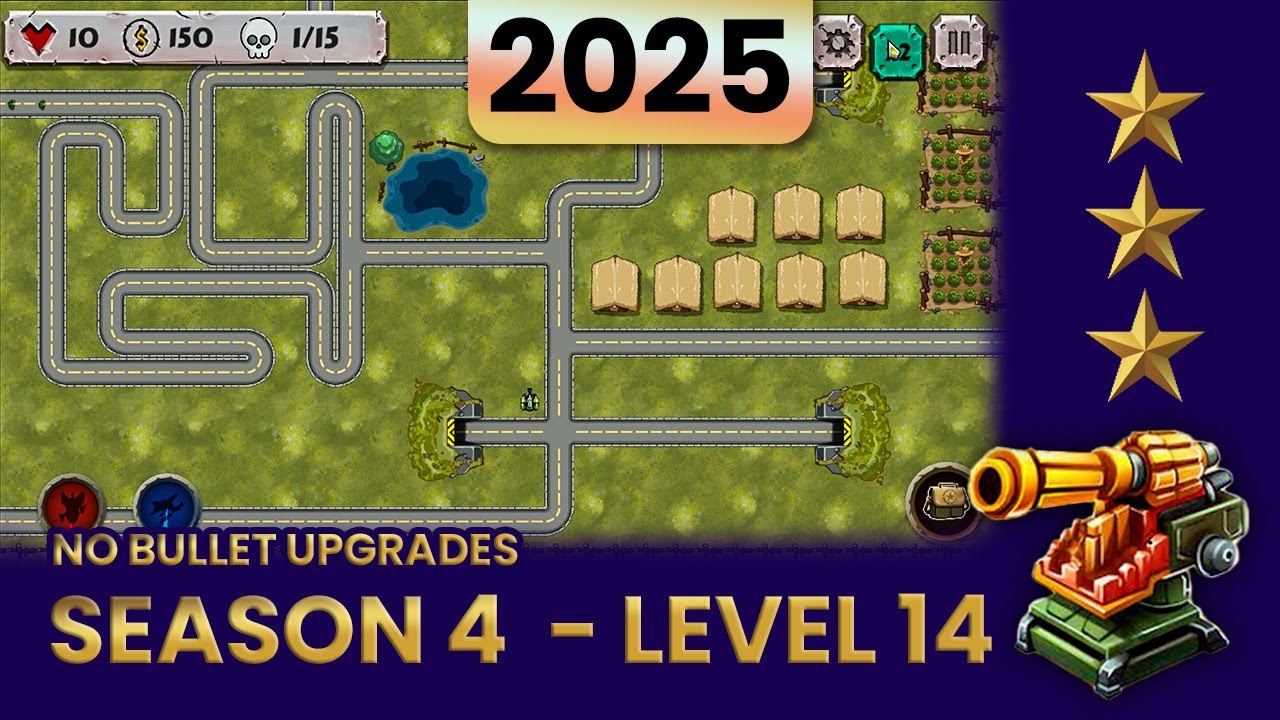 Battle Strategy: Tower Defense - Season 4 Level 14 (2025 Update) Walkthrough