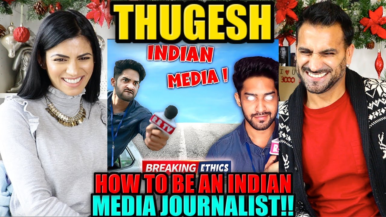 THUGESH | HOW TO BE AN INDIAN MEDIA JOURNALIST!! | Magic Flicks REACTION & REVIEW!!