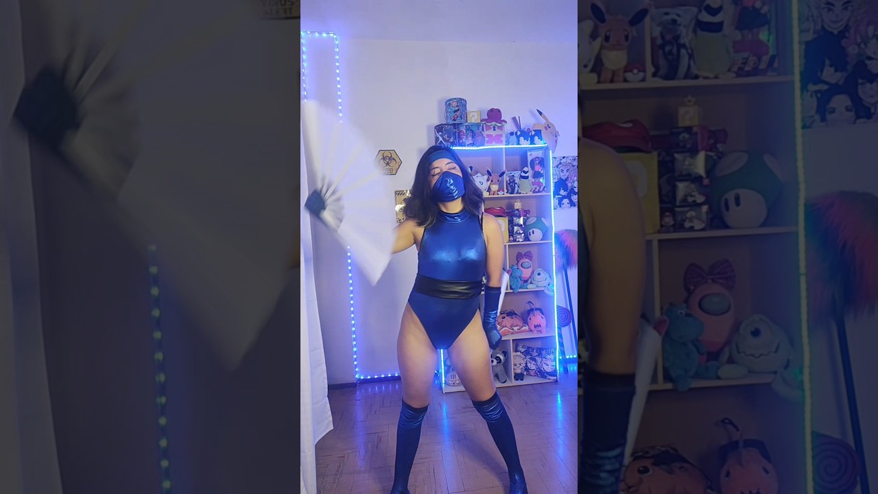 Kitana wins 💪🏻💙 | KITANA COSPLAY | #kitana #mk #mortalkombat