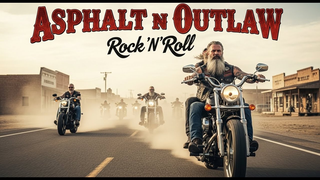 Asphalt Rock N Outlaw 🎸 Blood, Dust & Gasoline | The True Anthem of Rock Outlaws