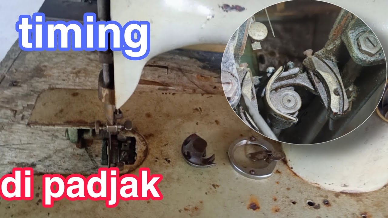 pag ayos ng timing di padjak ordinary sewing mach..