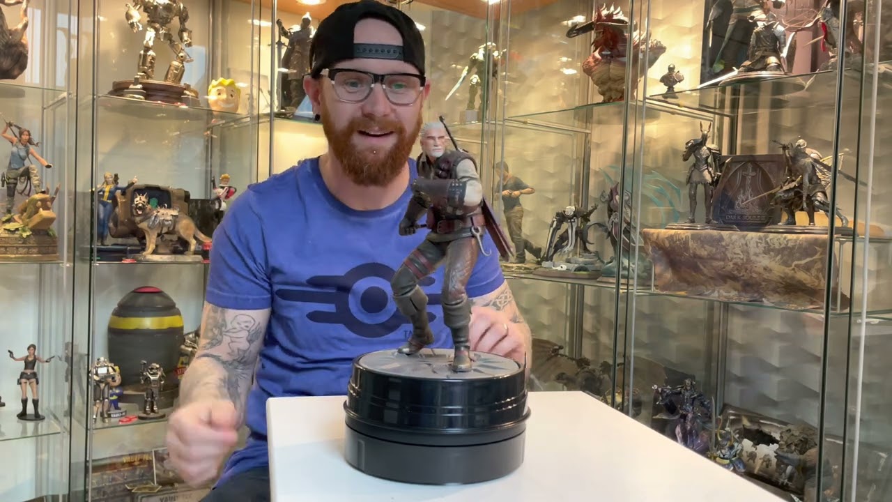 The Witcher - Geralt Manticore Statue by Dark Horse Unboxing - Review (ENG SUB)