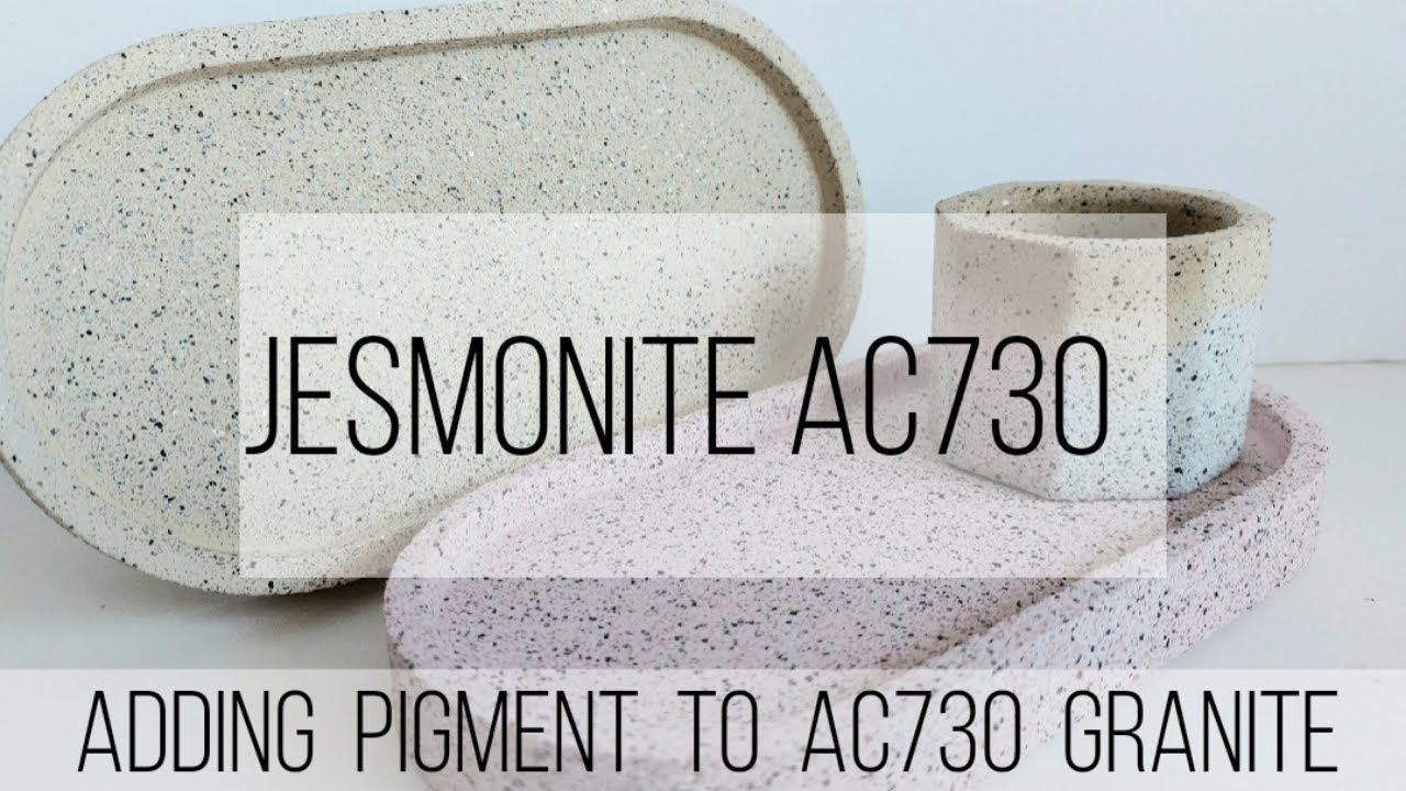 Adding Pigment to Jesmonite AC730 Granite