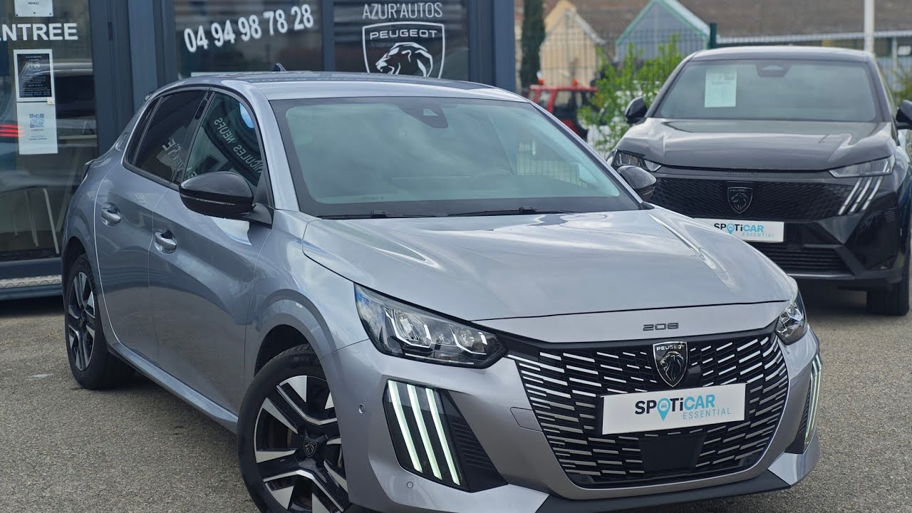 PEUGEOT 208 HYBRID 110ch e-DCS6 ALLURE PK 01/2025 16 039kms 19 640€ 06.99.75.33.21