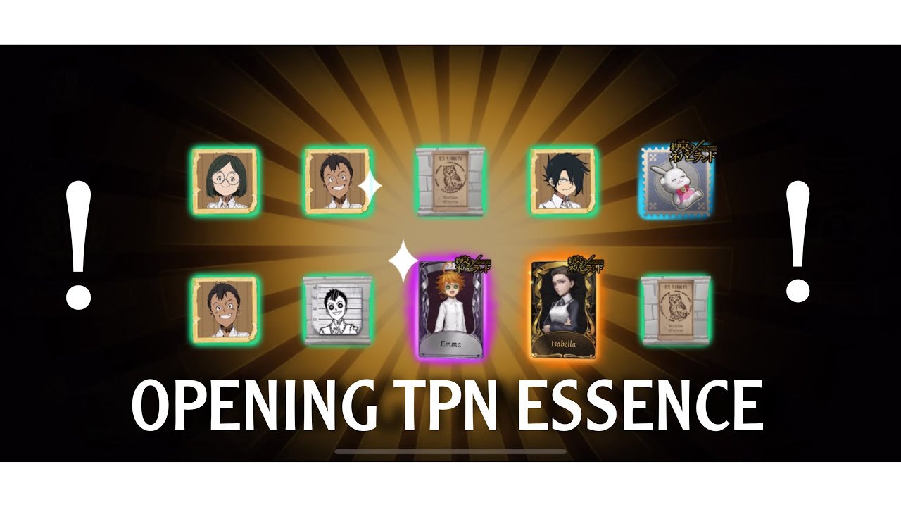 IDENTITY V | OPENING TPN ESSENCE!! + GAMEPLAY