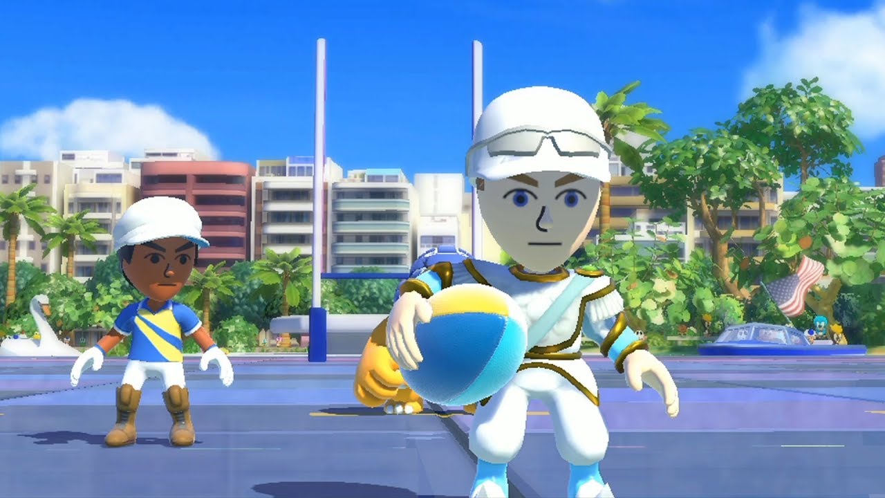 Mario and sonic at the rio 2016 olympic game -Tournament -Duel Rugby Sevens
