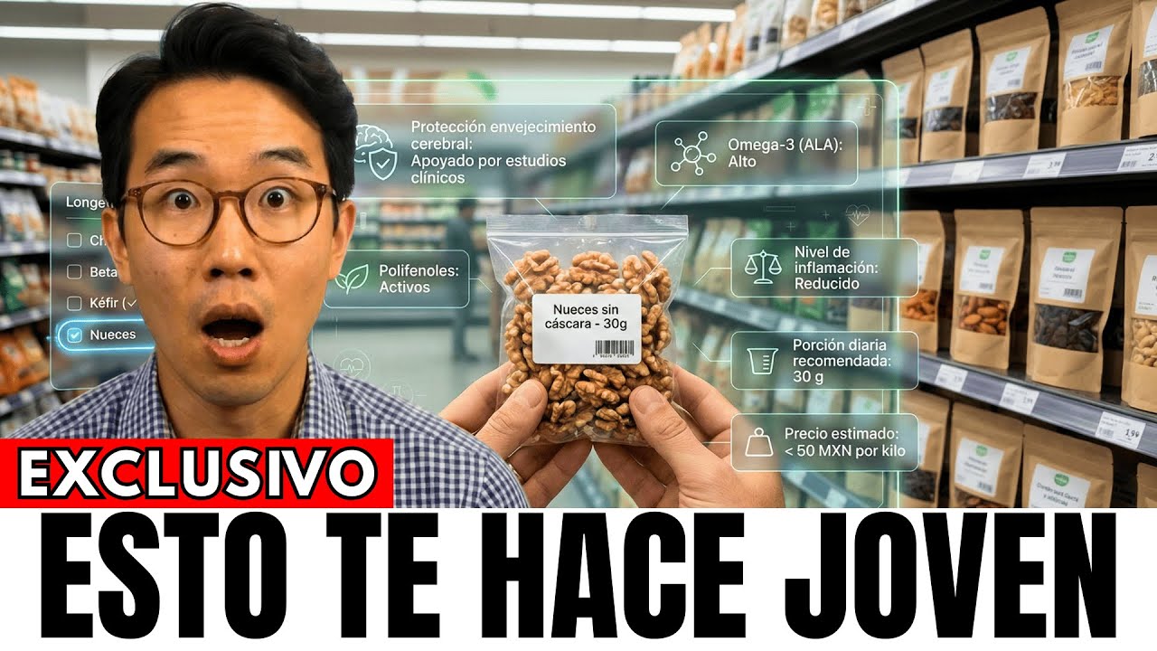 Estos 10 Alimentos MEXICANOS Revierten el Envejecimiento (Científicamente Comprobado)
