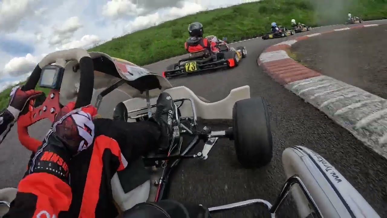 Shenington Onboard Saturday fastest lap + lots of overtakes  - Junior Max