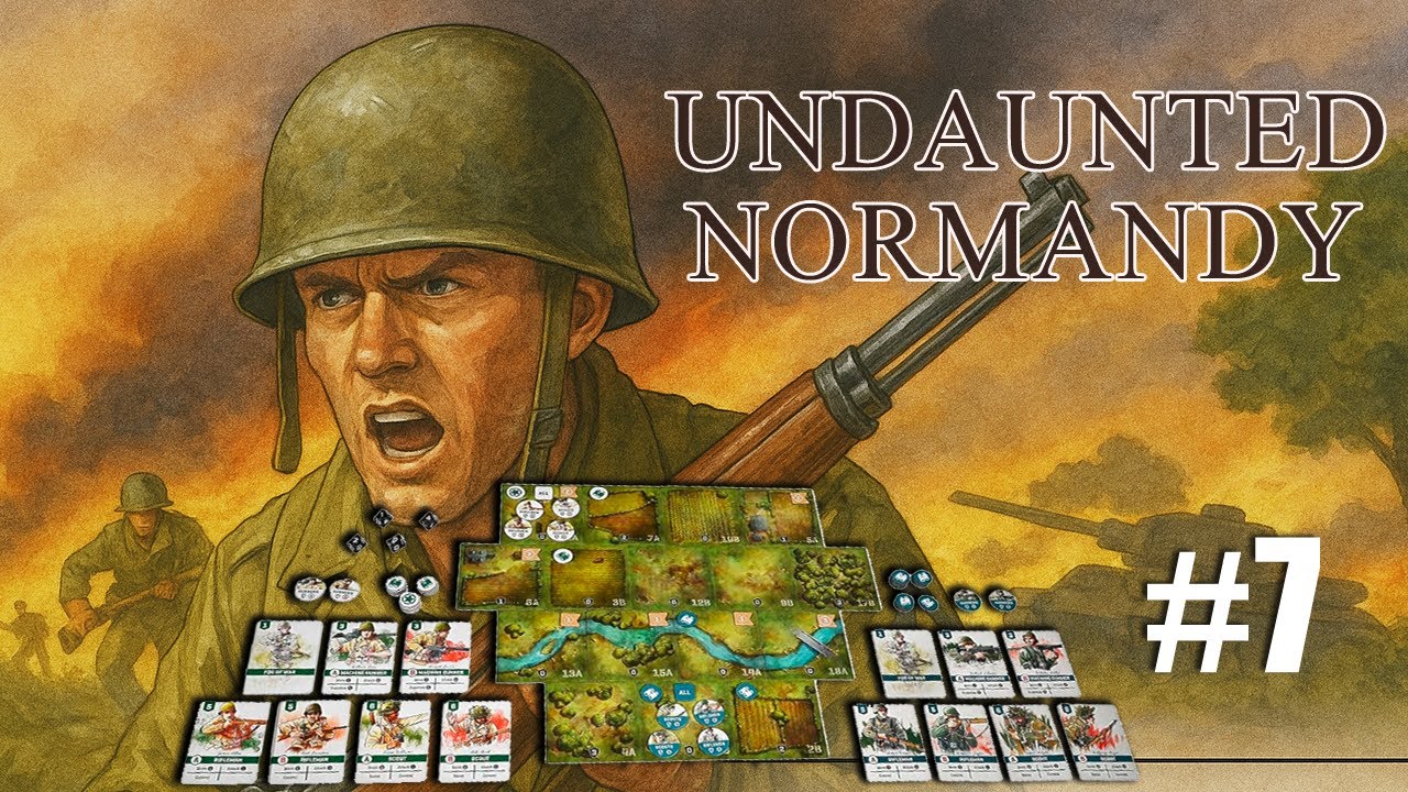 Ich spiele Undaunted Normandy | Szenario 7 - La Huberderie