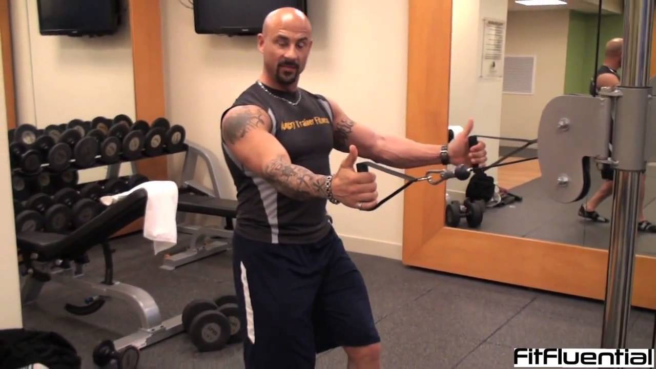 Full Body Workout with a Cable Crossover Machine
