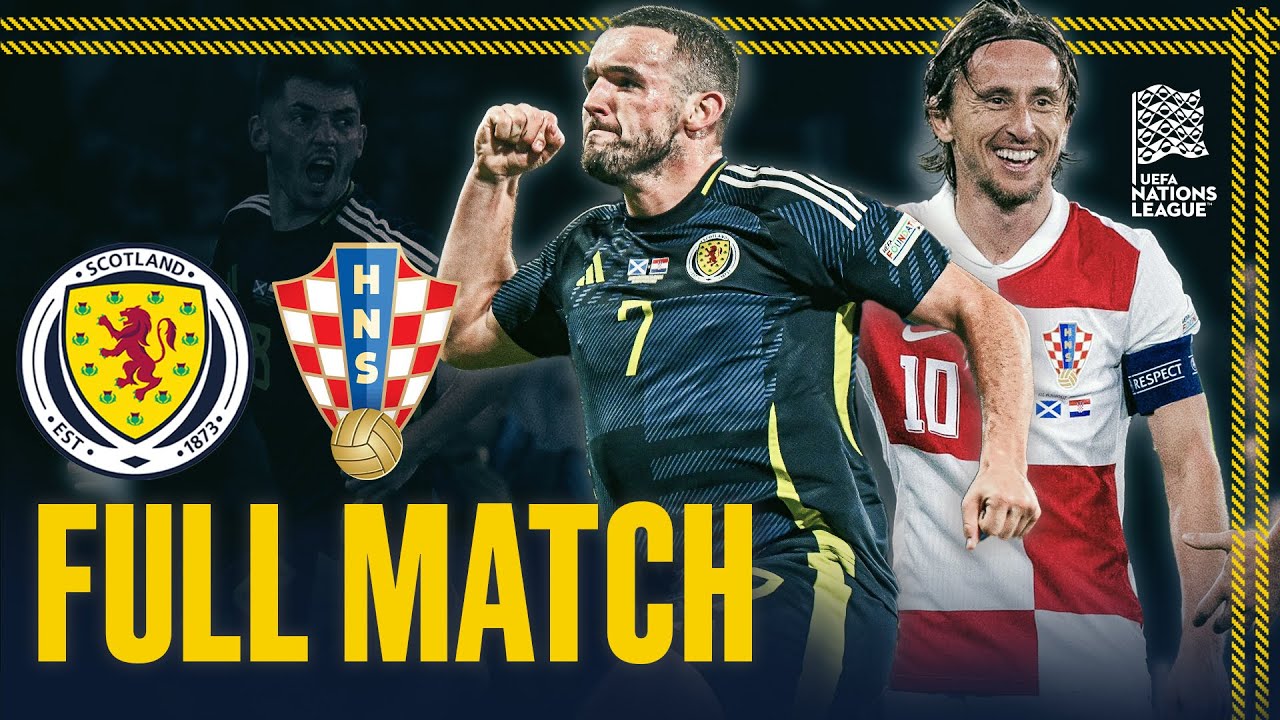 FULL MATCH | Scotland v Croatia | 2024 UEFA Nations League | Scotland National Team