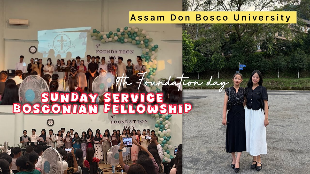 Воскресенье со мной в Bosconian Fellowship | Kenino Vlogs | ADBU | Northeastindia