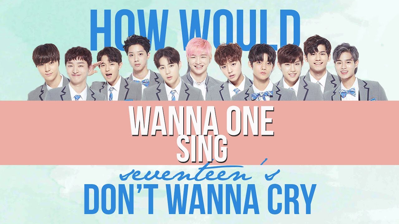 How Would WANNA ONE Sing SEVENTEEN'S DON'T WANNA CRY (LINE DISTRIBUTION)