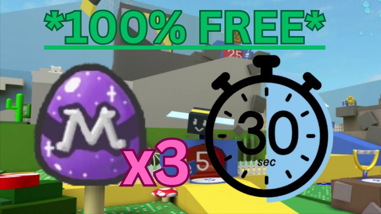 Getting 3 Mythic Eggs For *FREE* Under 30 Seconds! (Bee Swarm Simulator)