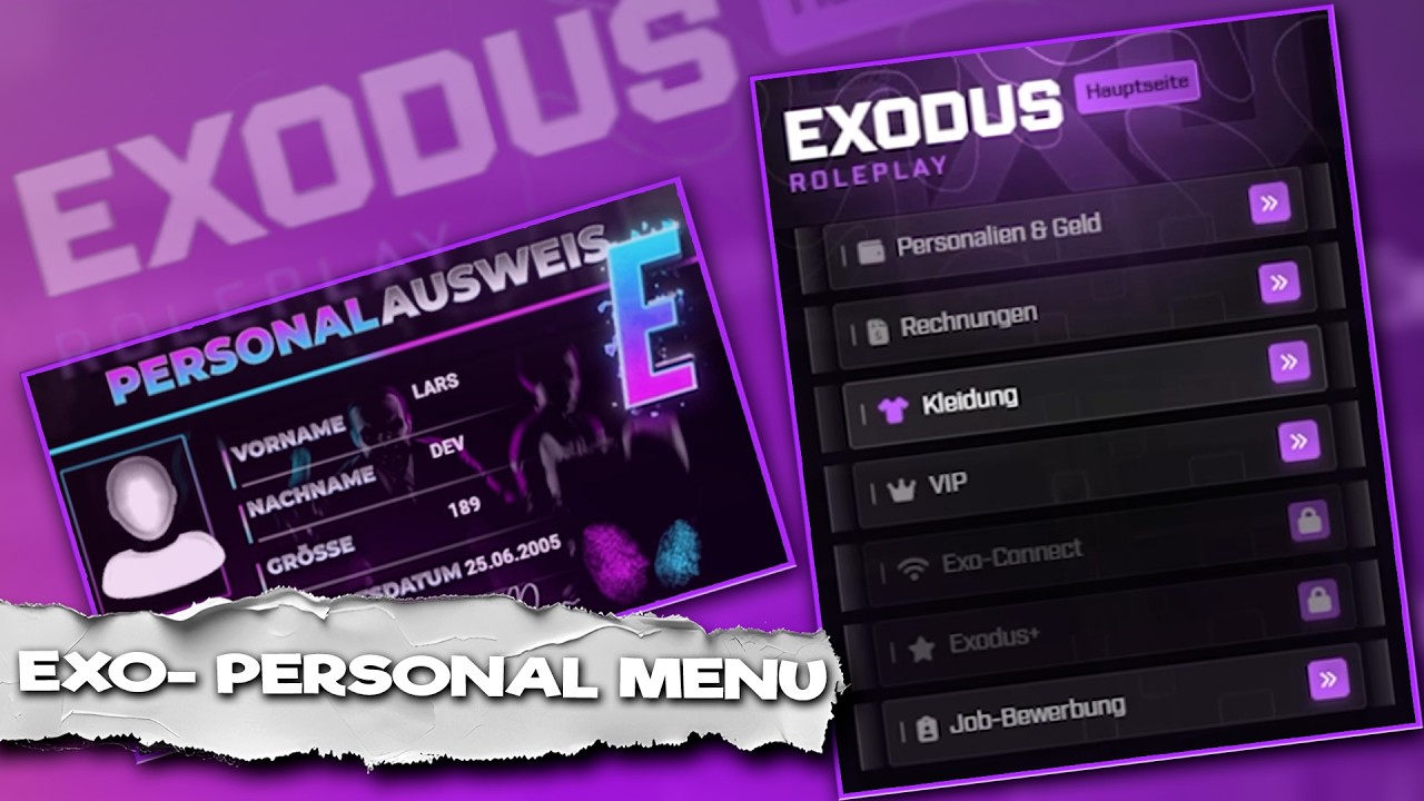 exo-personalmenu [ESX/QB-Core - FiveM]