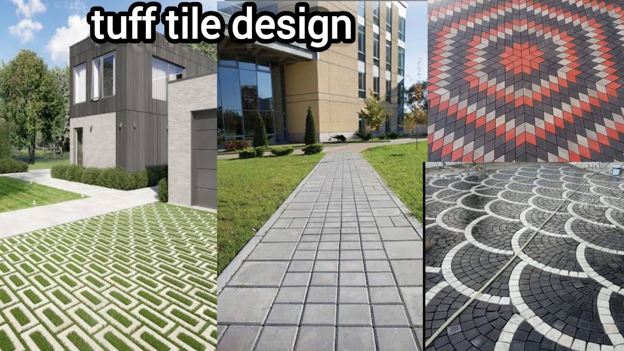 40+ Home Exterior Floor Tiles Design Ideas |Footpath Tiles | Tuff tile design in pakistan| Roof Tils