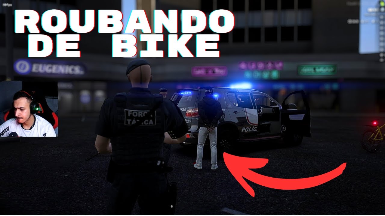 PINOTE / AMEAÇA E AINDA PRISÃO DE LADRÃO ''TURNO TÁTICO'' - GTA RP
