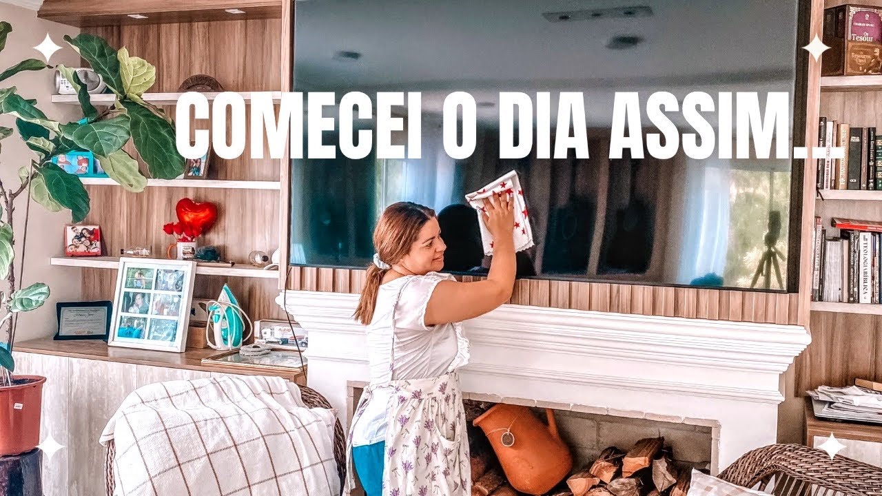 Um Dia Comum que Virou Especial: Chuva, Casa Organizada e um Pôr do Sol Perfeito |VLOG